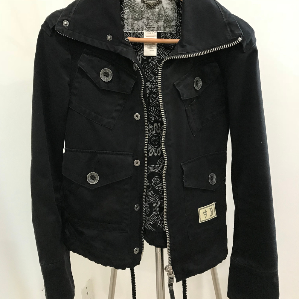 Diesel Black Cargo Jacket